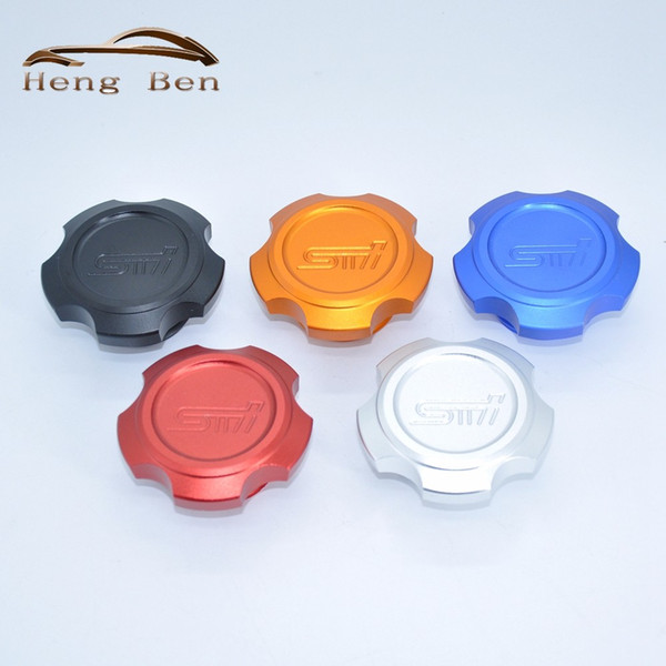 HB Car Styling Oil Filter Cap Fuel Tank Cover For Subaru Outback XV Auto Accessories Aluminum With Logo Car Styling