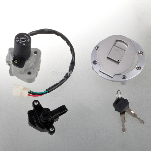 Wholesale- Ignition Switch Lock Gas Tank Cap Key For XJR 1300 96-02 XJR 400 94-98 XBR 1200 [P538]