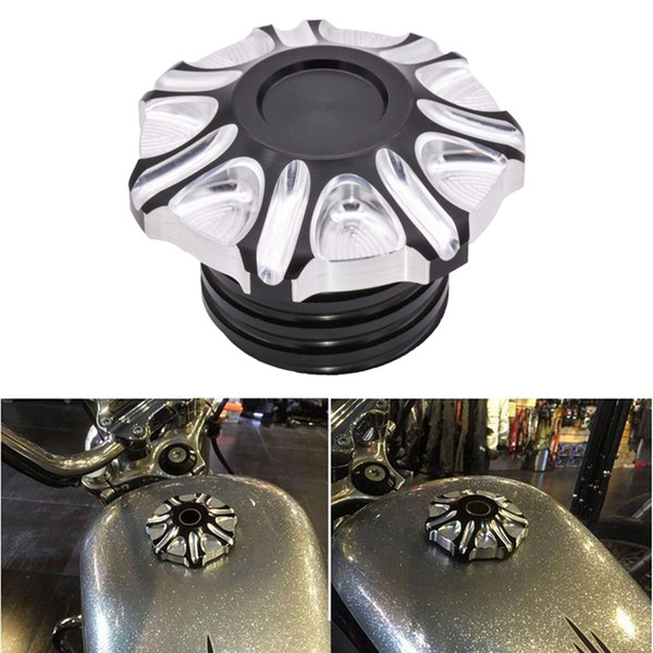 Aluminum CNC Fuel Gas Tank Decorative ROUGH CRAFTS Oil Cap Cover For Harley Sportster Davidson 883R 883L 48 Motorcycle Styling