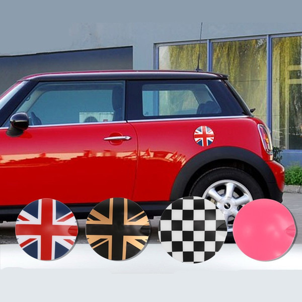 ABS Union Jack Car Fuel Cap Tank Cover Sticker for Mini Cooper R55 Clubman R56 2007 2008 2009 2010 2011 2012 2013 Styling