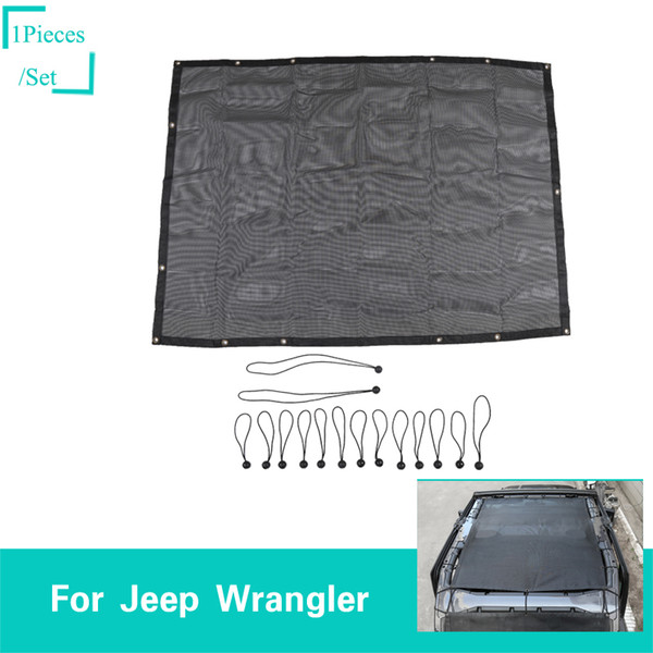 Sunshade The 4 Door Insulation Net Black Decoration Fit Jeep Wrangler JL From 2018 Auto Exterior Accessories