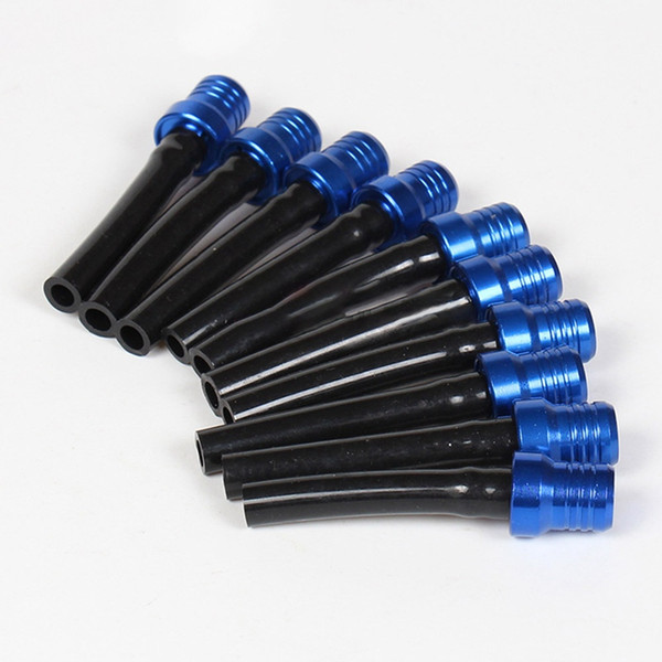 Motorcycle Gas Fuel Cap Valve Aluminum Alloy Vent Breather Pipe Hose Tube Atv Pit Pressure Reducing Ventilation Bikes Accessory