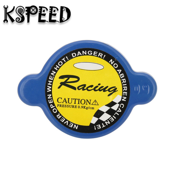 KSPEED-Racing Car 0.9 Bar Pressure Radiator Cap Cover 9mm /15mm head Size For Universal