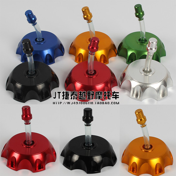 Cqr for x2 off-road motorcycle refit accessories general aluminum alloy fuel tank cover atv multicolour aluminum cap 50cc 250cc