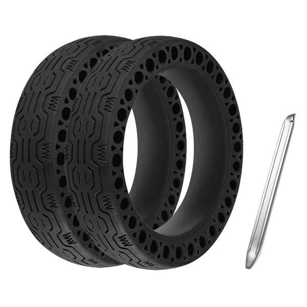 8.5 Inch Front/Rear Scooter Tire Wheel Solid Replacement Tyre 8 1/2 For Mijia M365 Solid Tyre Electric Scooter Skateboa