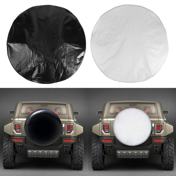 Spare Tire Cover Case Weatherproof Car Tire Tyre Storage Universal for Vehicle Trailer RV SUV Truck Wheel Protector Four Season