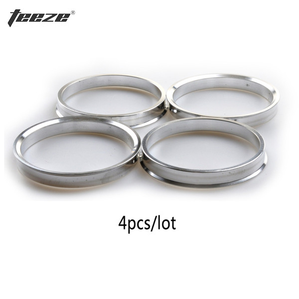 Aluminum alloy wheel hub ring OD 65.1 to ID 63.3 Car accessories 4 pieces/set spigot centric hub ring freeshipping