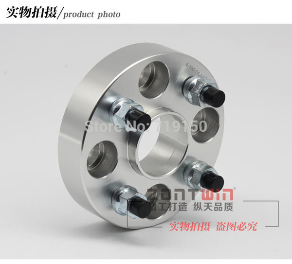 1PCS PCD 4X108 Center Bore 65.1mm Thick 25mm Wheel Spacer Adapter For 206/307/308/3008 wheel spacers M12XP1.5 Nut