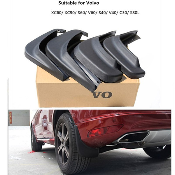 car Mud Flaps Splash Guard Mudguard Fenders for S60 s40 S80L c30 XC60 V40 V60 exterior accessories