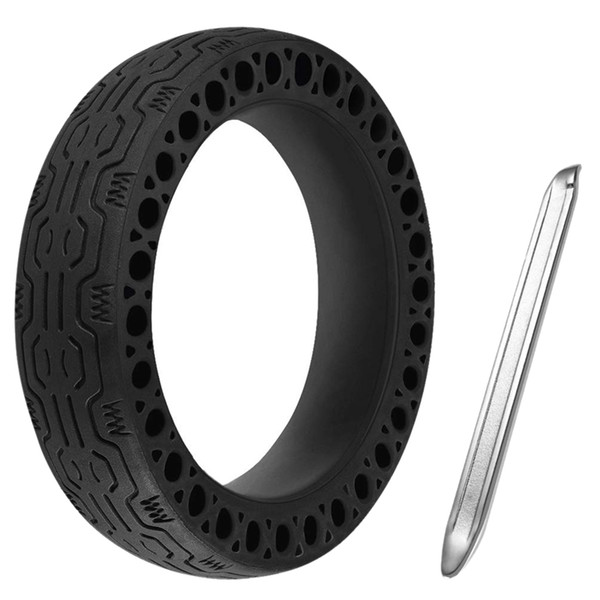 8.5 Inch Front/Rear Scooter Tire Wheel Solid Replacement Tyre 8 1/2 For Mijia M365 Solid Tyre Electric Scooter Skateboa