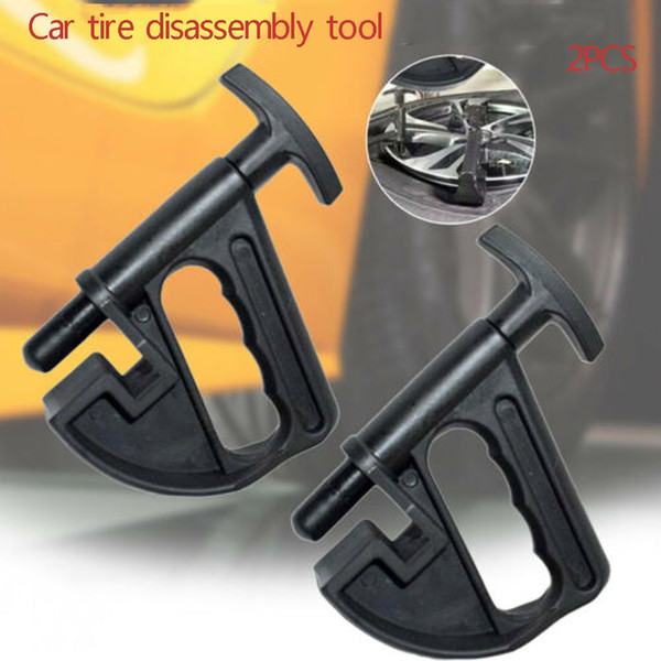 2pcs Tire Changer Tire Mount Demount Tool Auxiliary Arm Tools Bead Clamp Drop Center Easy To Carry 15x15x5cm Size#P35