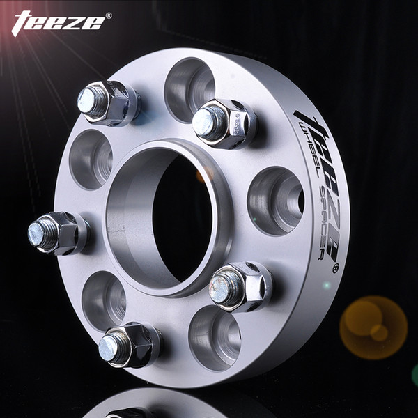 TEEZE CNC Forged Aluminum Alloy Wheel spacer 5x112 pcd adapter shims Center bore 66.6mm for mini clubman 2 pieces