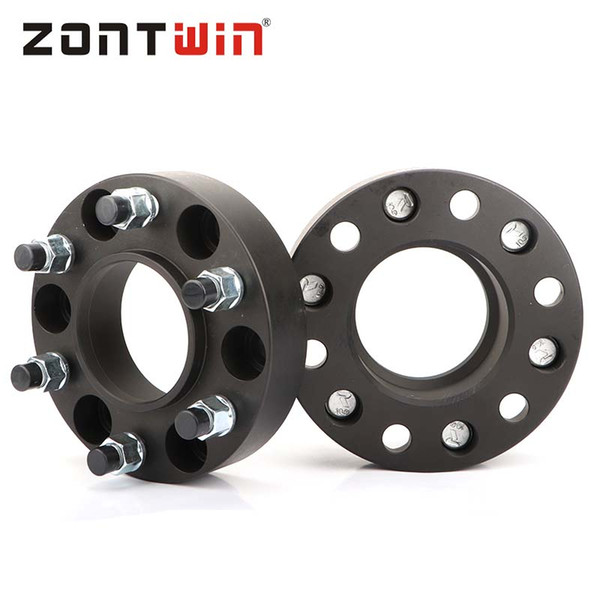 2PCS aluminum alloy forged wheel adapter gaskets, pcd: 6-135 87.1 14 * 2.0, suitable for Mustang (F150)