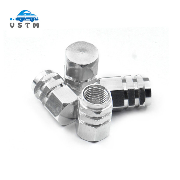 High Quality 4pcs/pack Theftproof Aluminum Car Wheel Tires Valves Tyre Stem Air Caps Airtight Cover hot selling