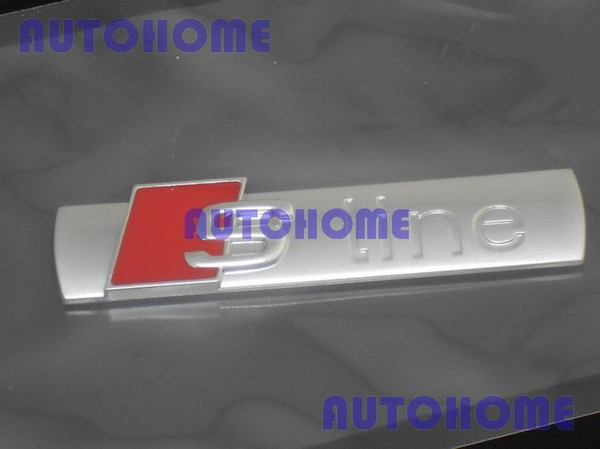 1 x Metal Sline Chrome Emblem Badge Logo Trunk Factory For Car OEM Genuine order<$18no track