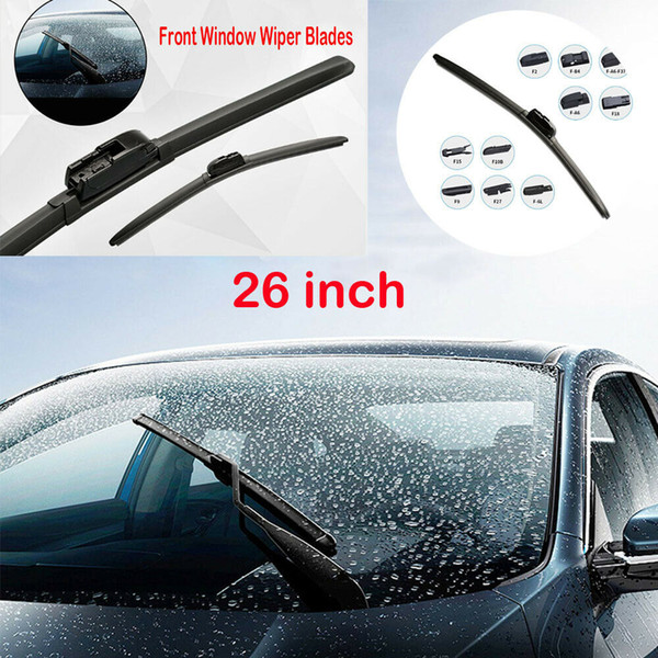 16-26 Inch Brackettless Windshield Wiper Blades All Season Premium OEM QUALITY