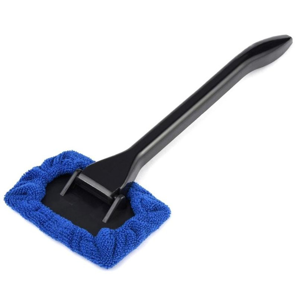 Microfiber car window cleaner long handle car wash brush window windshield wiper cleaner cleaning tool AD013