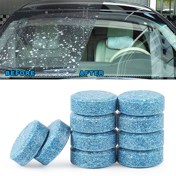 5pcs Car Wiper Cleaner Multifunctional Effervescent Spray Cleaner Car Windshield Glass Cleaning Tools For Auto Accessories