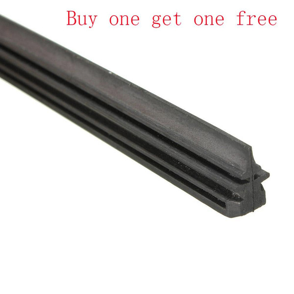 2pcs Car Vehicle Insert Rubber Strip Wiper Blade (Refill) 26