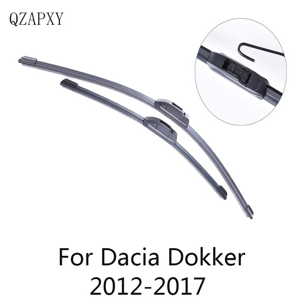 Front and Rear Wiper Blades for Dacia Dokker from 2012 2013 2014 2015 2016 Car Accessories Windshield Wipers