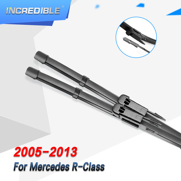 INCREDIBLE Wiper Blades for R Class W251 Fit Pinch Tab Arms R280 R300 R320 R350 R500 R550 R63 CDI V6 V8