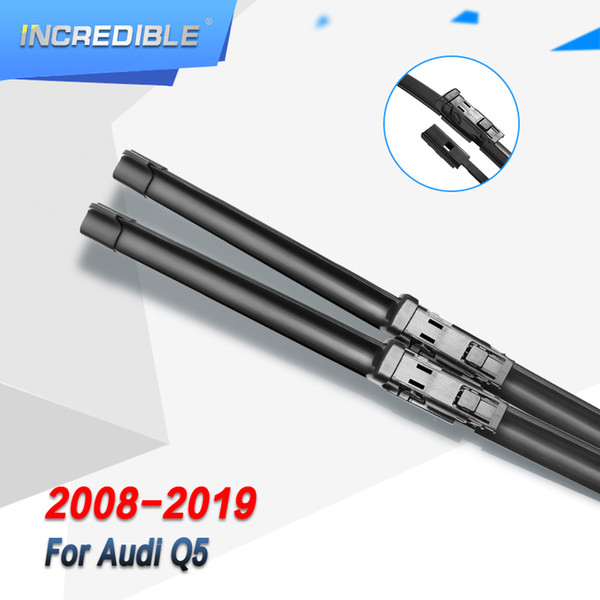 INCREDIBLE Wiper Blades for Q5 Fit Push Button Arms 2008 2009 2010 2011 2012 2013 2014 2015 2016 202220222019