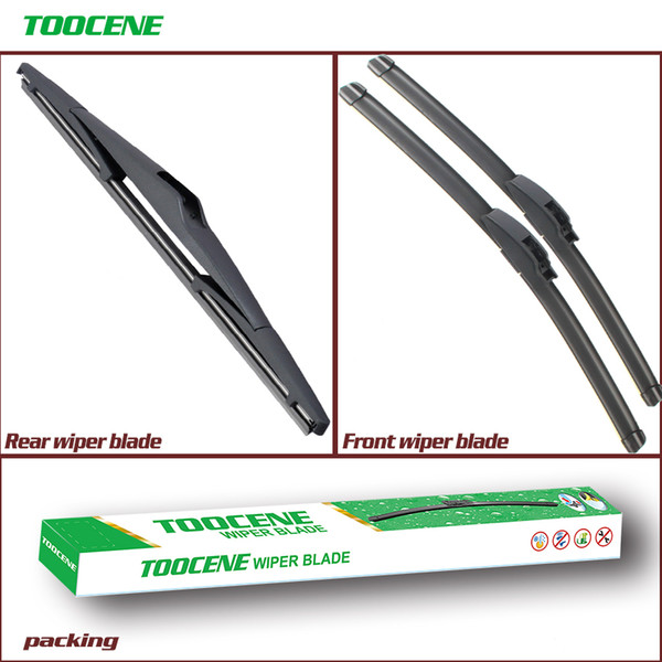 Front and Rear Wiper Blades For Tucson LM 2010-2015 Rubber Windscreen Windshield Wipers Auto Car Accessories 24+18+12