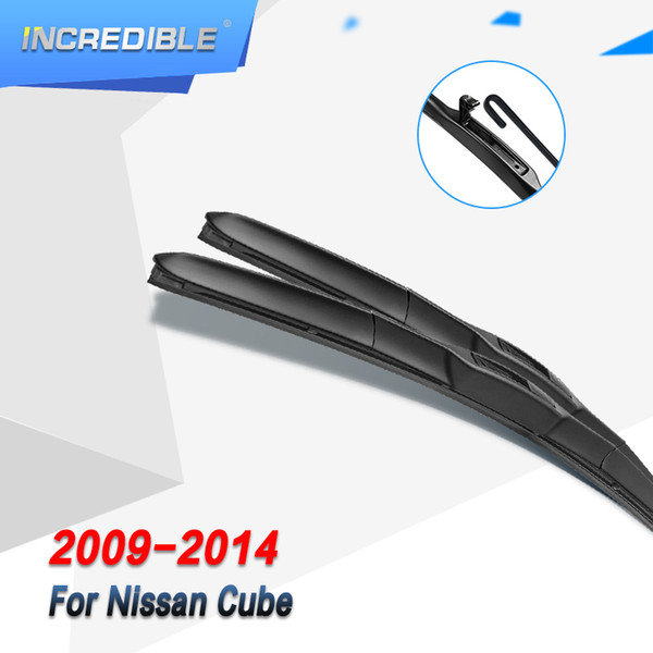 INCREDIBLE Hybrid Wiper Blades for Cube Fit Hook Arms 2009 2010 2011 2012 2013 2014