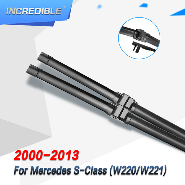 INCREDIBLE Wiper Blades for S Class W220 W221 S250 S280 S300 S320 S350 S400 S420 S430 S450 S500 S600 S55 S63 AMG