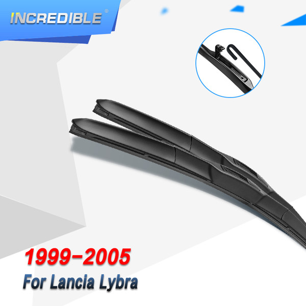 INCREDIBLE Wiper blades for Lancia Lybra Fit Hook Arms 1999 2000 2001 2002 2003 2004 2005