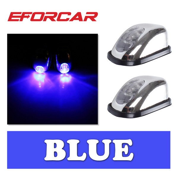 Windshield Wipers Washer Eyes Spout Windshield Glass Water Jet Spray Nozzle Blue LED Light