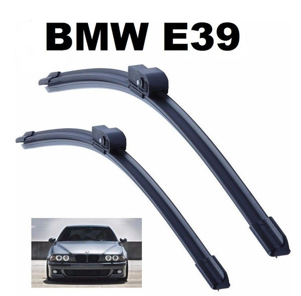 Design for BMW E39 5 Series 1995-2004 Front Wiper Blade Aero Set 22