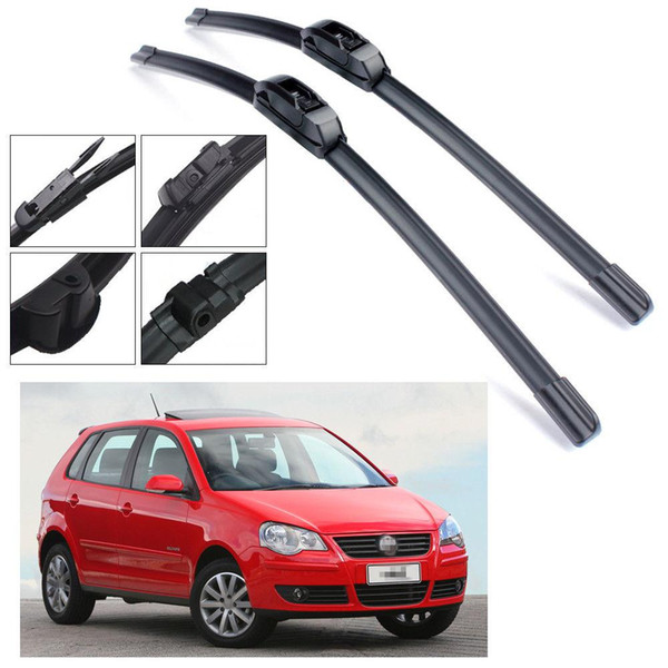 Bracketless Car Wiper Blade Refresh Windscreen for 2002-2009 Volkswagen Polo