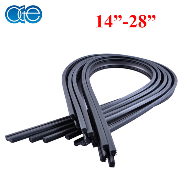 Universal Car Wiper Blade Rubber Refill Natural Silicone Rubber Frameless Windscreen Windshield Auto Car Accessories