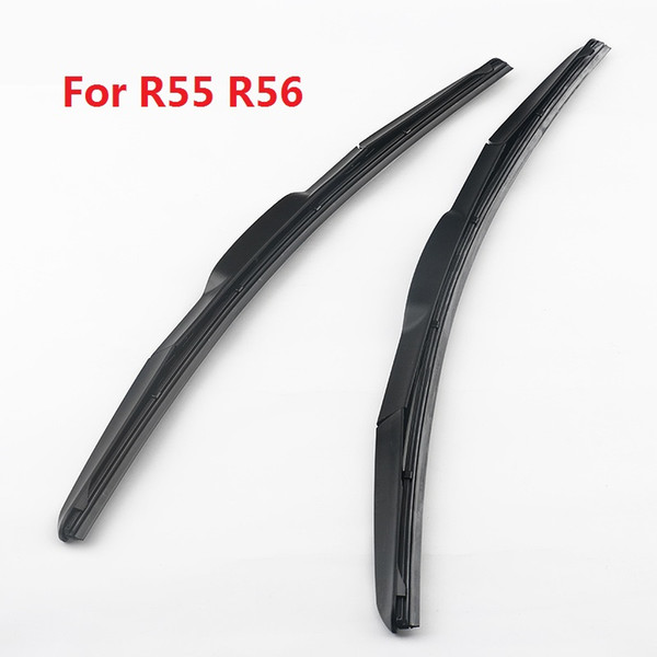 2pcs Car Front Windscreen Wipers Soft Windshield Wiper Arms for Mini Cooper R55 R56 Clubman 2007 -2013 Replacement Part