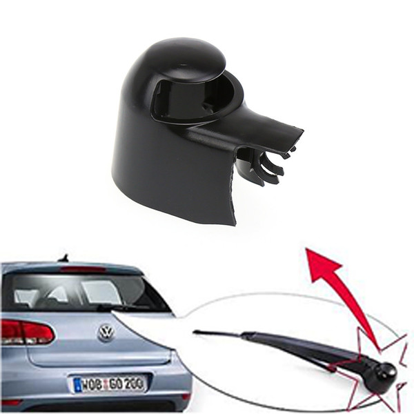 2016 Black Rear Wiper Washer Arm Blade Cover Cap For VW/ MK5/ Golf/ Polo/ Passat/ Caddy/ Touran