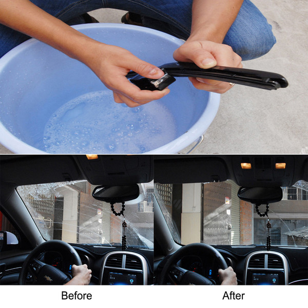 Car Wiper Blade Repair Tool Auto Windshield Wiper Wizard Blade Restorer Van Windscreen Cleaner Car-styling Wiper Cleaning Brush