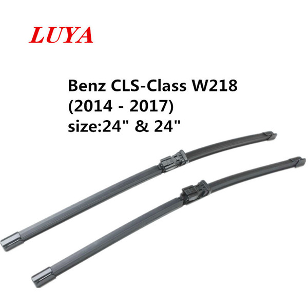 LUYA wiper Blade in Car windshield wiper For Mercedes Benz CLS-Class W218 (2014 - 2017) size:24