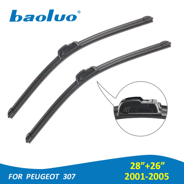 2PCS Windshield Wiper Blades For Peugeot 307 2001 2002 2003 2004 2005 28