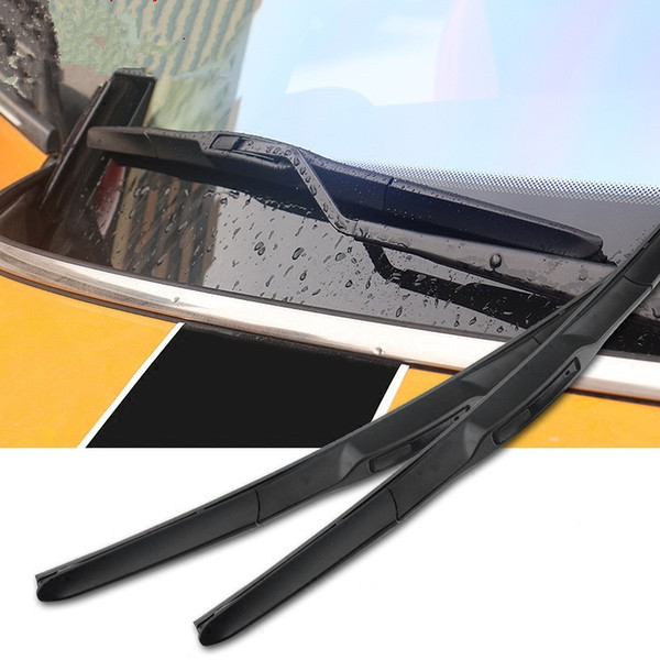 1 Pair Car Front Wiper Blade Soft Rubber Window Clean Windshield Wipers for Mini Countryman F60 2017 2018 Replacement Accessories