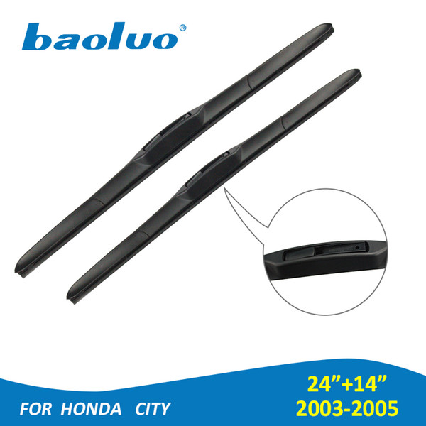 1 Pair Windshield Wiper Blades For Honda City 24