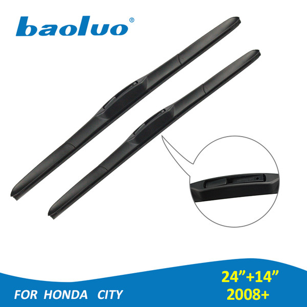 1 Pair Windshield Wiper Blades For Honda City 24