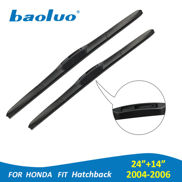 1 Pair Windshield Wiper Blades For Honda Fit Hatchback 2004 2005 2006 24