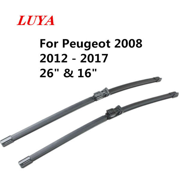 LUYA wiper Blade in Car windshield wiper For Peugeot 2008 (2012 - 2017) size:26