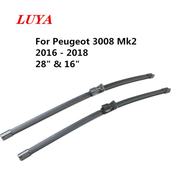 LUYA wiper Blade in Car windshield wiper For Peugeot 3008 Mk2 (2016 - 2018) size:28