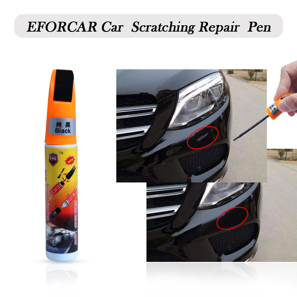 Car Auto Scratching Repair Touch Up Paint Pen White Black Silver 3 Colors Free Shipping