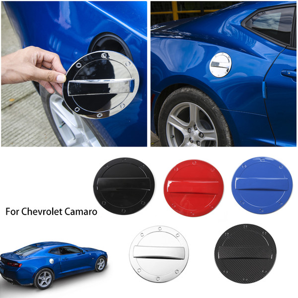 Door Fuel Tank Cover Protect Trim Decoration Stickers For Chevrolet Camaro 2017 Up Car Styling Exterior Accessories