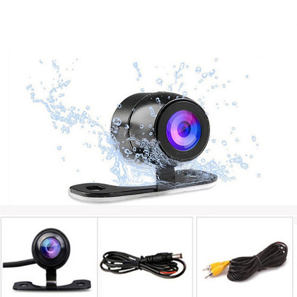 Waterproof Car Rear View Camera Backup Cameras HD Reverse Camera Auto Universal 170 Angle View Parking Cameras Accessories HHA86