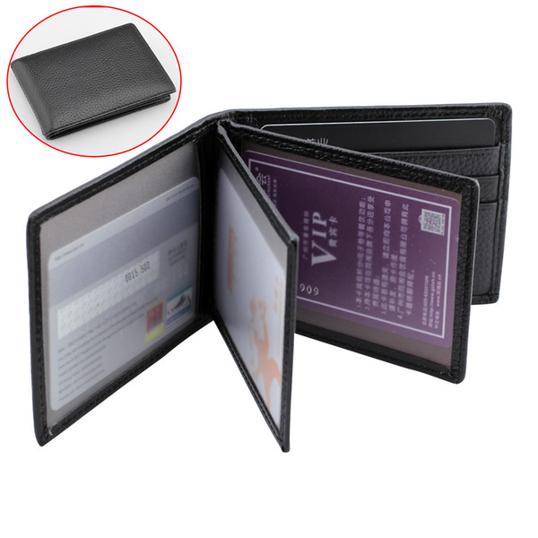 Leather Style Car Motor Driving License Package Credit ID Card Holder Bag Case Trim Accessories