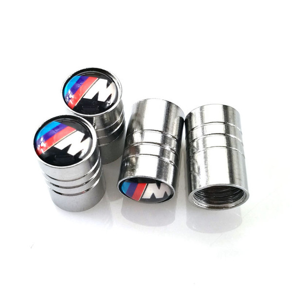 4pcs/Lot Auto Car Tire Valves Tyre Air Caps M Power Performance Logo for BMW e30 e46 e60 e90 e92 f10 f20 Accessories